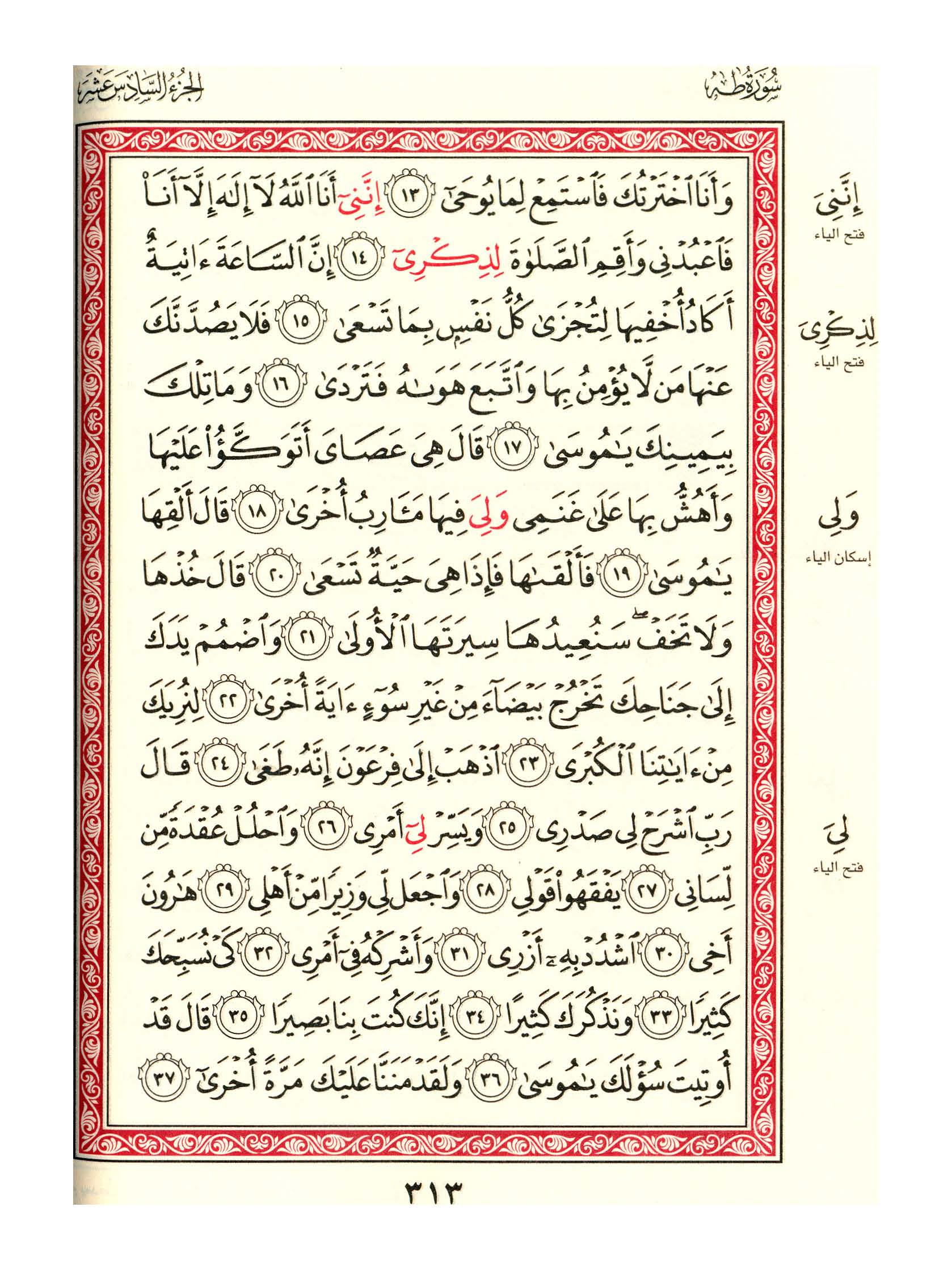 مصحف الفروق - صفحة 313