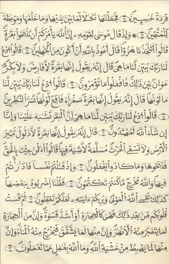 مصحف الخراز - صفحة 11