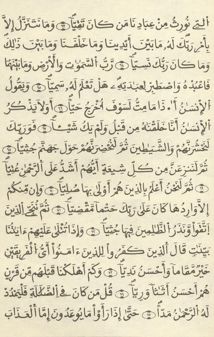 مصحف الخراز - صفحة 259