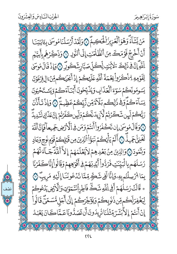 مصحف المدينة - صفحة 224