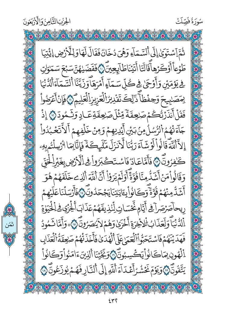 مصحف المدينة - صفحة 432