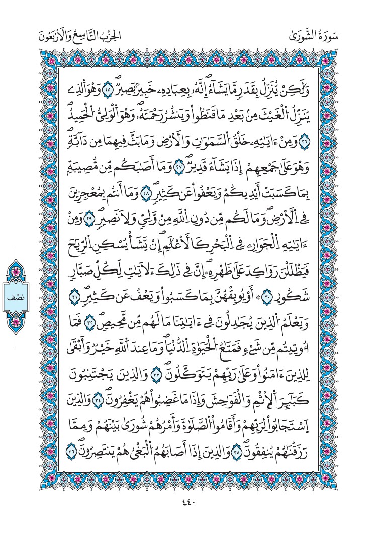 مصحف المدينة - صفحة 440