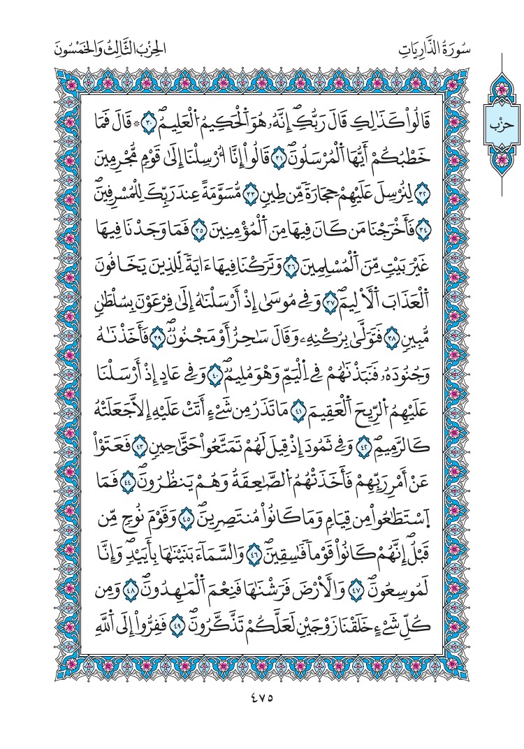 مصحف المدينة - صفحة 475