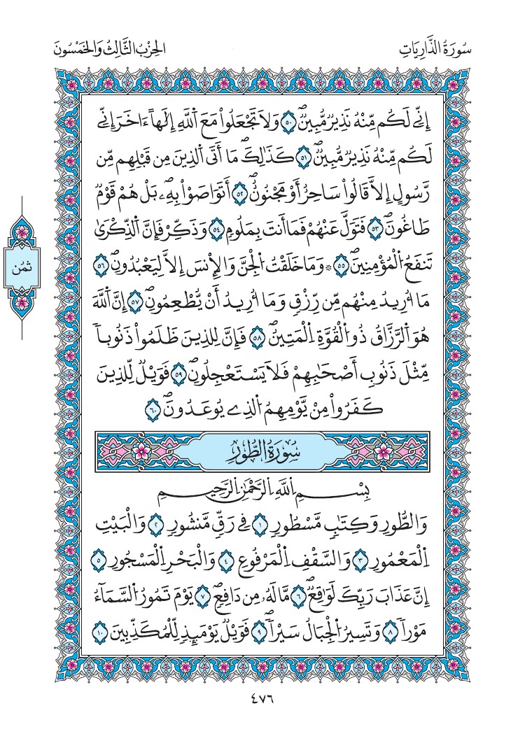 مصحف المدينة - صفحة 476