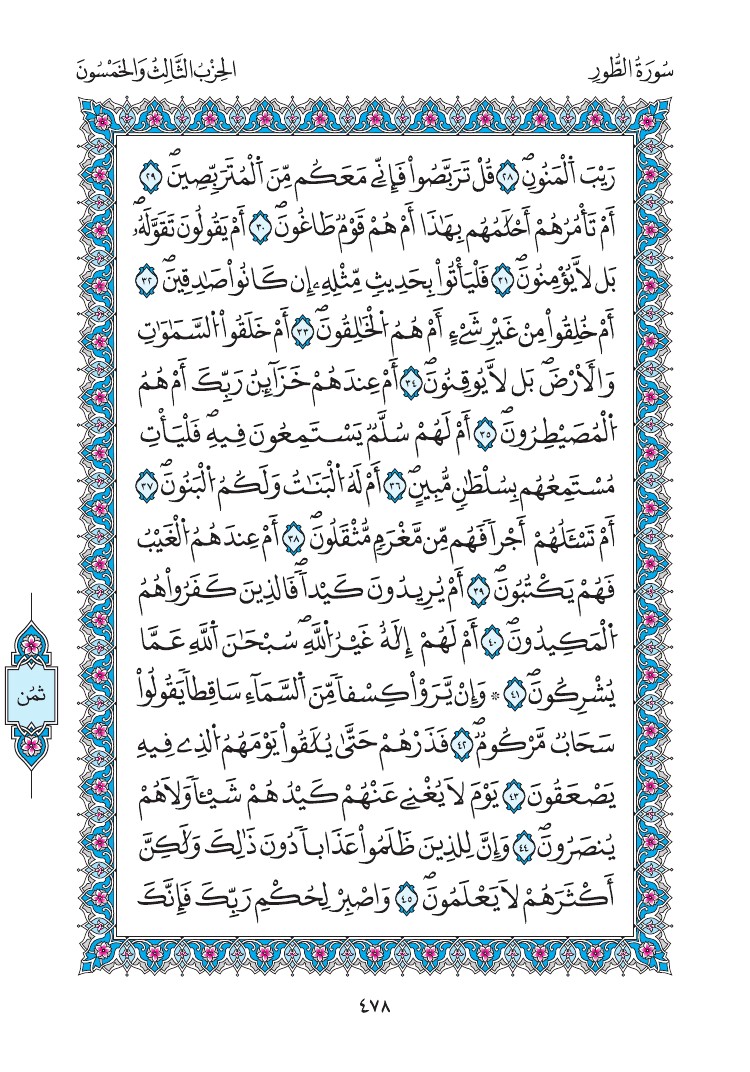 مصحف المدينة - صفحة 478