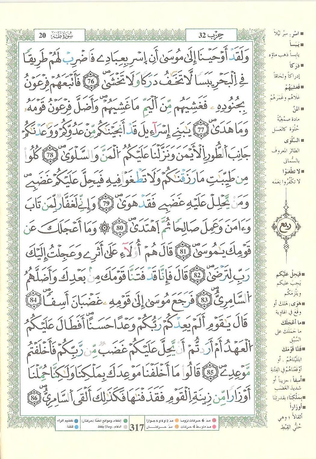 مصحف التجويد - صفحة 317